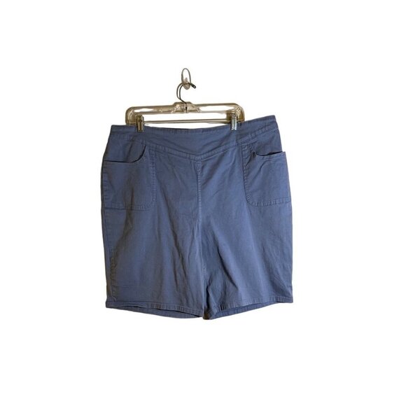 Denim & Co Pants - Denim & Co. "How Timeless" Bermuda Shorts Light Blue Women's Size 1X